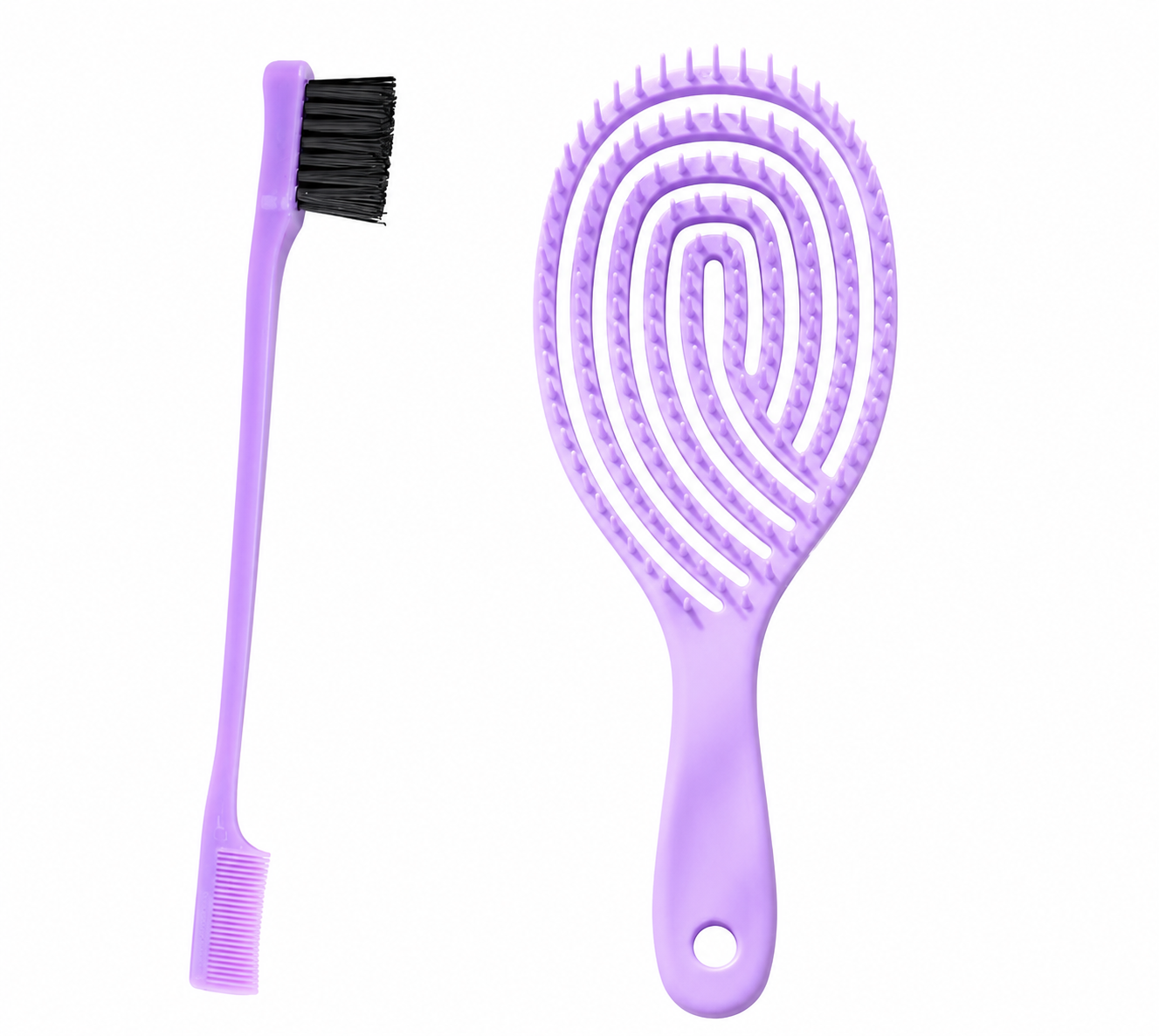 Set de Peine Desenredador y Cepillo para Baby Hairs